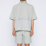 ユニセックスアノラックジップアップTシャツ / UNISEX ANORAK ZIP UP TOP (4557174702198)