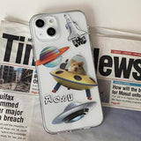 スペースファイトハムスター iPhoneケース