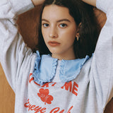 EYEYE LUCKY ME SWEATSHIRT_MELANGE GREY (EEOO3WSR05W) (6622906384502)