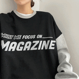 マガーカラードスウェットシャツ / Magger Colored Sweatshirt