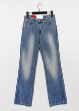 リンクリング ブラッシュ ブーツカット パンツ / no.430 Wrinkling Brush Bootcut Pants