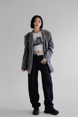 ジェントルボクシージャケット / Gentle Boxy Jacket (2color)