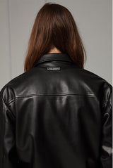 Low-cut leather jacket (4622119731318)