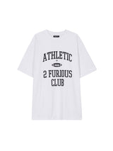 アスレチックオーバーサイズTシャツ /ATHLETIC OVERSIZED T-SHIRT WHITE