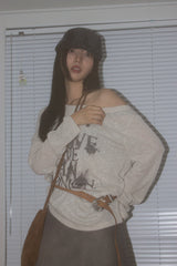 antique suede belt (3 color)