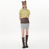 Tulip Shirt [Yellow] (6593066401910)