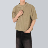 ロープカラーニットウェア / Rope collar knitwear