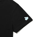 チェリーアーチロゴクロップTシャツ / CHERRY ARCH LOGO CROP T-SHIRT [BLACK]