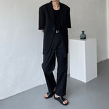 SI リネン半袖ジャケット / SI Linen Short-Sleeved Jacket (2 colors)