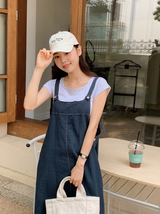[SHOPPERMADE] Square Raglan Short Sleeve T-Shirt (6color)