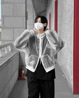 ステーんレスフードジップ / Stainless hood zip