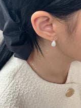 [92.5silver] ウォーターパールピアス