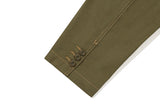 ステッチコットンブレザー / STITCH COTTON BLAZER_KHAKI