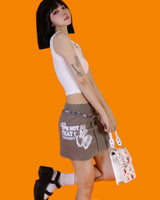 ベルトポイントスリーブレストップ / belt point sleeveless (2 color)