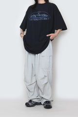 ブルーハーレーモーターサイクルショートスリーブTシャツ / Blue Harley Motorcycle Short-Sleeved T-Shirt