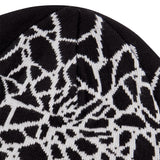 スパイダーウェブショートビーニー / SPIDER WEB SHORT BEANIE