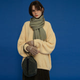 デイコージーフリースバッグ/DAY COZY FLEECE BAG_MIX KHAKI