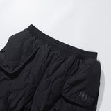 ポケットポイントキルティングパンツ / POCKET POINT QUILTING PANTS - BLACK
