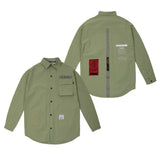 21SSオーバーサイズシャツ / 21SS TECH OVERSIZED SHIRTS OLIVE