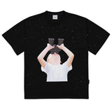 ベイビーフェイスショートスリーブTシャツ ビナキュラーズ