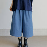 クロップパンツ / unisex crop pants denim (banding)