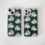 BUNNY HARD JELL CASE_GREEN