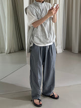 Balon one tuck nylon pants