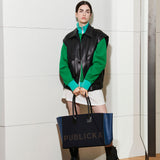 BIG SHOPPER BAG, NAVY (6632613511286)