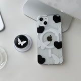 Black Butterfly Magsafe Phone Case Bead Tok Set