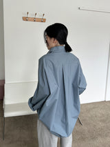 パールボクシーシャツ/Pale Boxy Shirt (2color)