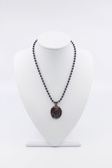 紅煙 Antique sunflower necklace