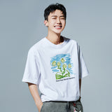 HOLYNUMBER7 X DKZ ジョンヒョンフラワーホワイトTシャツ