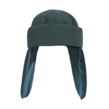 Heavy Padding Stud Logo Trooper Hat Green