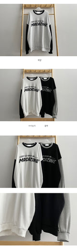 マガーカラードスウェットシャツ / Magger Colored Sweatshirt