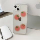 チェリートマトフォーンケース スマホグリップセット