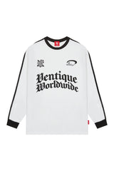 VENTIQUE Rose Club Long-Sleeved T-Shirt 2color