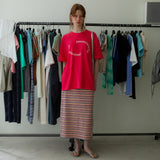 ビッグサークルロゴTシャツ / BIG CIRCLE LOGO TEE_PINK