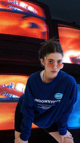 ウェルネスクラブロゴスウェット/RUNDOWNYOUTH “WELLNESS CLUB” LOGO SWEATER 02
