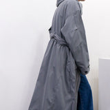 マキシボンバージャケットフードコート / SK Maxi Bomber Jacket Hood Coat (3 colors)