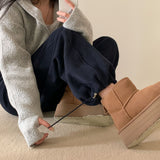 ナッピングエンブロイダリー2WAYジョガーパンツ / [Bellied made] napping embroidery two-way jogger pants