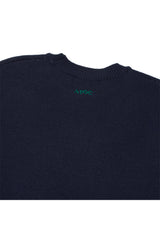 HTT Jacquard Knit_Navy (6675707396214)
