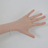 プチポイントカーブリング / petite point curve ring
