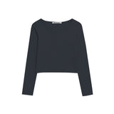 [MADE] Susan Wide U-neck Long Sleeve T-shirt