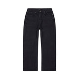 Signature Stud Wide Fit Denim Pants Black