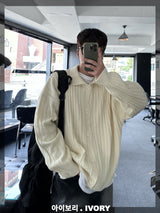 [주문폭주] 2. 레빗 골지 루즈핏 카라 가디건