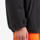フラワーフリース / Flower Fleece Jacket Black (4600433868918)