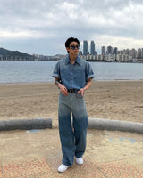 グラデーションデニムパンツ / GM Gradation Denim Pants (XS ~ L)