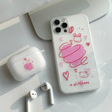 Pink BongBong Phone Case_matt