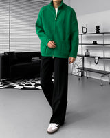 2WAYウールニットジップアップ / RU Two-way Wool Knit Zip-Up (3 colors)