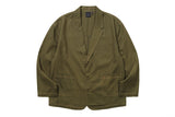 ステッチコットンブレザー / STITCH COTTON BLAZER_KHAKI